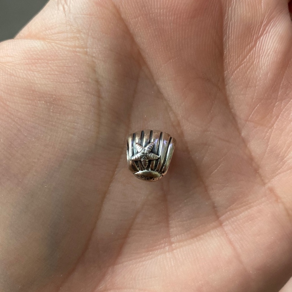 Pandora seashell charm